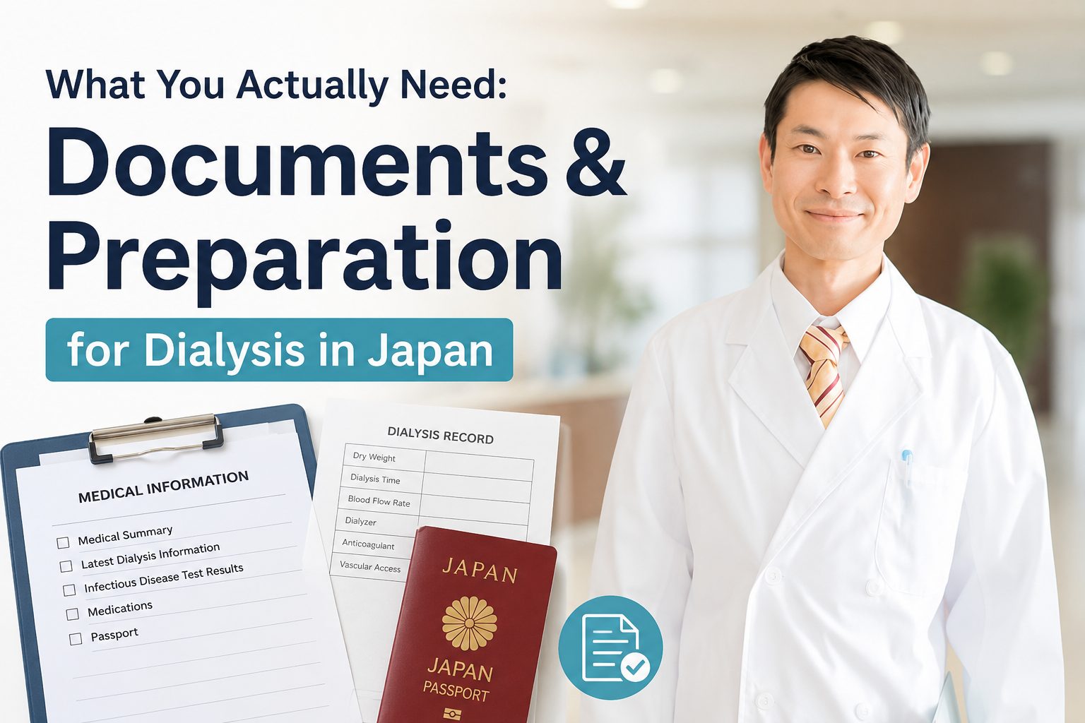 What You Actually Need: Documents & Preparation for Dialysis in Japan